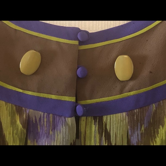 JAX Sleeveless Lime Green Mini Dress-Small - Picture 6 of 6